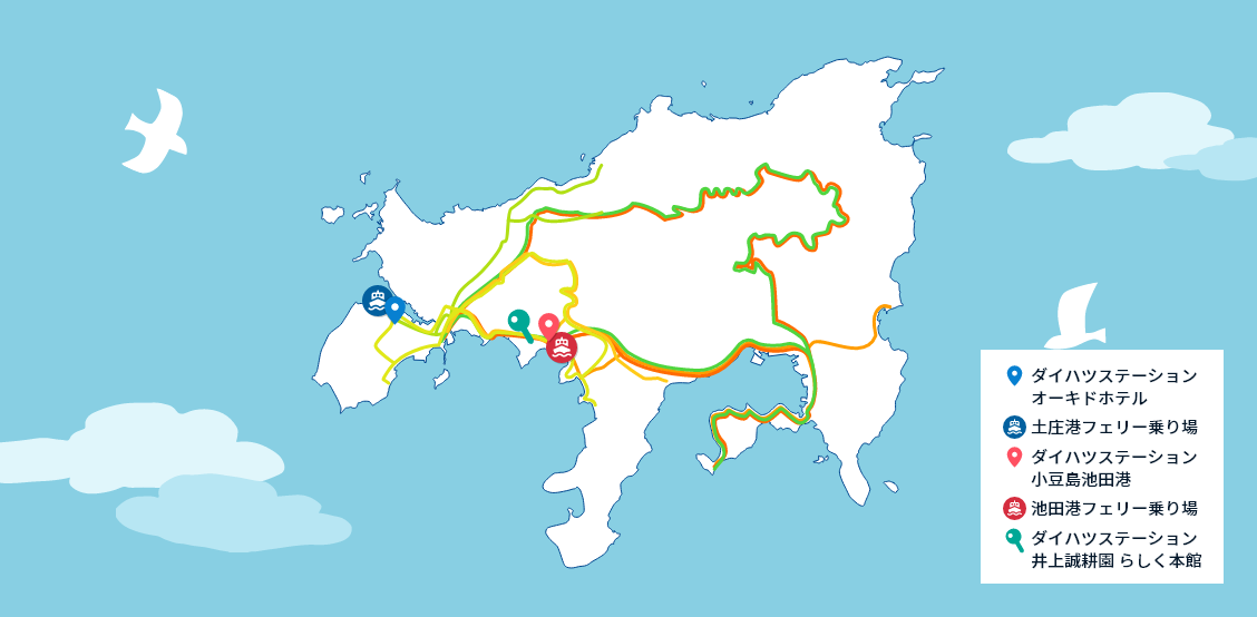 小豆島地図